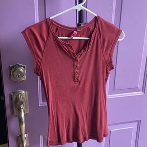 Burgundy Shirt